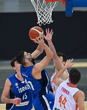 2021.02.21 Gliwice Koszykowka Mezczyzn Kwalifikacje Mistrzostw Europy FIBA EuroBasket 2022 Hiszpania - Izrael N z Tomer Ginat Foto Lukasz Sobala PressFocus 2021.02.21 Gliwice Basketball Men s FIBA EuroBasket 2022 Qualifiers Spain - Israel Tomer Ginat Credit: Lukasz Sobala PressFocus NEWSPIX.PL --- Newspix.pl  20210221PF_LS047