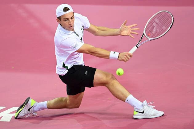 Tallon Griekspoor (Ned) TENNIS : Open Sud de France 2021 - Montpellier - 22 02 2021 JBAutissier Panoramic 
