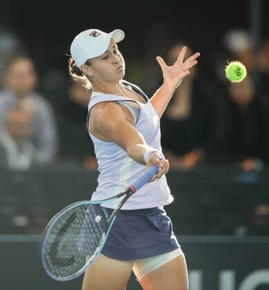 TENNIS ADELAIDE INTERNATIONAL, Ash Barty of Australia during the round 3 match against Danielle Collins of the USA during the Adelaide International Tennis Tournament, at Memorial Drive, Adelaide, Wednesday, February 24, 2021. ( NO ARCHIVING, EDITORIAL USE ONLY, NO USE IN BOOKS WITHOUT CONSENT ADELAIDE SA AUSTRALIA  Copyright: xMATTxTURNERx 20210224001522879301