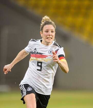 Svenja HUTH (GER) Fussball Laenderspiel Frauen, Minitunier - Three Nations. One Goal, Deutschland (GER) - Belgien (BEL) 2:0, am 21.02.2021 in Aachen Deutschland. Â