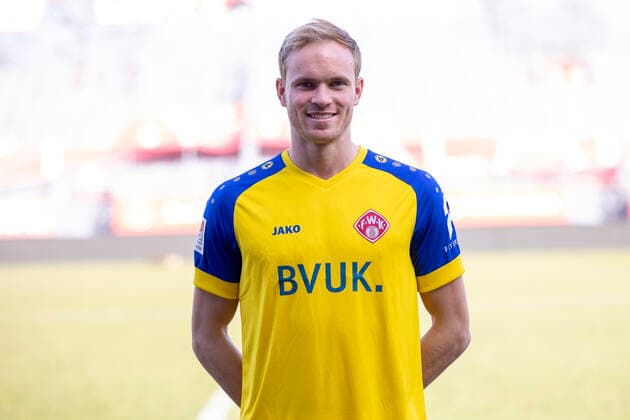 Torwart Hendrik Bonmann, FC Würzburger Kickers, 2. Bundesliga, Porträttermin 2020 2021, Copyright: FWK HMBxMedia xHeikoxBecker