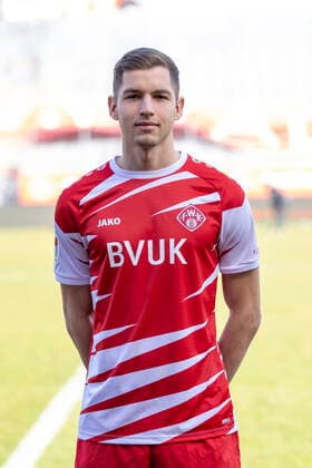 Marvin Pieringer, FC Würzburger Kickers, 2. Bundesliga, Porträttermin 2020 2021, Copyright: FWK HMBxMedia xHeikoxBecker