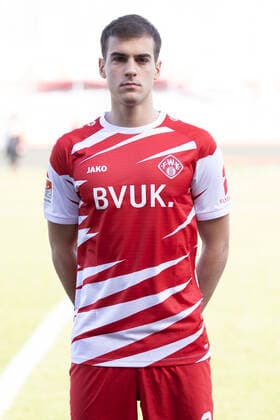 Vladimir Nikolov, FC Würzburger Kickers, 2. Bundesliga, Porträttermin 2020 2021, Copyright: FWK HMBxMedia xHeikoxBecker