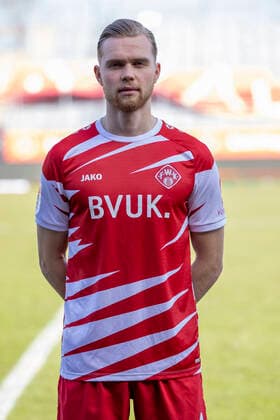 Lars Dietz, FC Würzburger Kickers, 2. Bundesliga, Porträttermin 2020 2021, Copyright: FWK HMBxMedia xHeikoxBecker