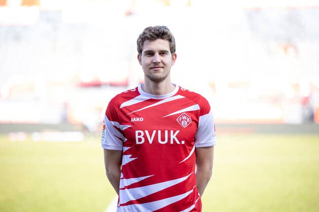 Hendrik Hansen, FC Würzburger Kickers, 2. Bundesliga, Porträttermin 2020 2021, Copyright: FWK HMBxMedia xHeikoxBecker