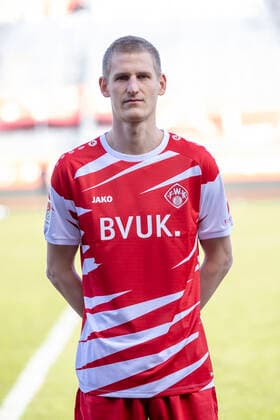 Niklas Hoffmann, FC Würzburger Kickers, 2. Bundesliga, Porträttermin 2020 2021, Copyright: FWK HMBxMedia xHeikoxBecker