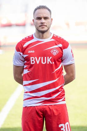 Ewerton, FC Würzburger Kickers, 2. Bundesliga, Porträttermin 2020 2021, Copyright: FWK HMBxMedia xHeikoxBecker