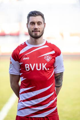 Christian Strohdiek, FC Würzburger Kickers, 2. Bundesliga, Porträttermin 2020 2021, Copyright: FWK HMBxMedia xHeikoxBecker