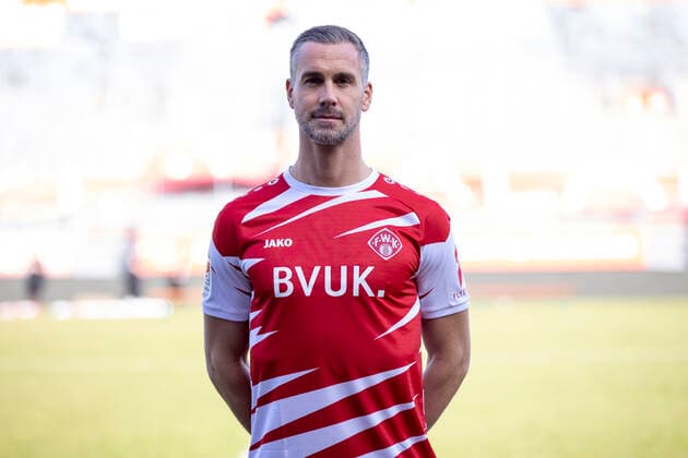 Stefan Maierhofer, FC Würzburger Kickers, 2. Bundesliga, Porträttermin 2020 2021, Copyright: FWK HMBxMedia xHeikoxBecker