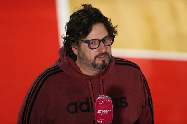 Trainer Andrea Trinchieri (FCBB) FC Bayern Basketball vs. Maccabi Playtika Tel Aviv, Basketball, EuroLeague, 26.Spieltag, 2020 2021, 25.02.2021, FC Bayern Basketball vs. Maccabi Playtika Tel Aviv, Basketball, EuroLeague, 26.Spieltag, 2020 2021, 25.02.2021, Muenchen Copyright: xMarcelxEngelbrechtx Eibner-Pressefotox EP_met
