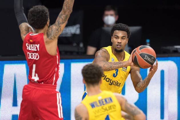 Basketball, Euroleague, FC Bayern München - Maccabi Tel Aviv. Im Bild Chris JONES (Maccabi Tel Aviv, 3). München Audi Dome Bayern Deutschland Copyright: Passion2Press.dex xMarkusxFischerx