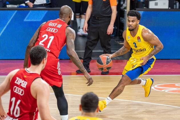 Chris Jones 3 (Maccabi Fox Tel Aviv), FC Bayern Basketball vs. Maccabi Tel Aviv, EuroLeague, 25.02.2021 Muenchen Bayern Deutschland