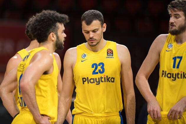 Basketball, Euroleague, FC Bayern München - Maccabi Tel Aviv. Im Bild Ante ZIZIC (Maccabi Tel Aviv, 23). München Audi Dome Bayern Deutschland Copyright: Passion2Press.dex xMarkusxFischerx