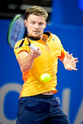 David Goffin (Bel) TENNIS : Open Sud de France 2021 - Montpellier - 26 02 2021 JBAutissier Panoramic 