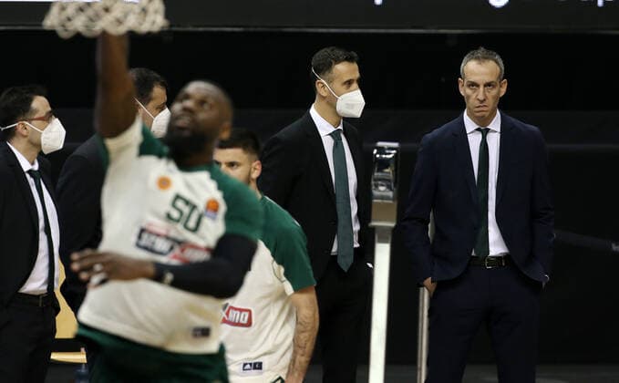 Trainer Oded Kattash Basketball EuroLeague Herren Saison 2020 2021 26.01.2021 ALBA Berlin vs. Panathinaikos Athen