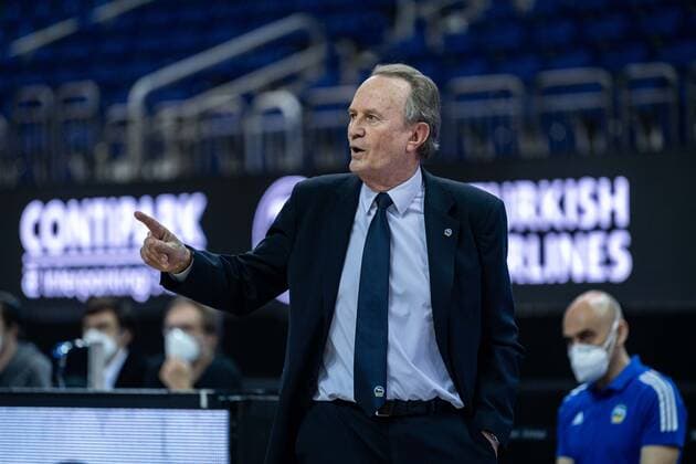 Basketball Berlin 26.02.2021 Saison 2020 2021 Euroleague Regular Season Alba Berlin - Panathinaikos Athen Aito Garcia Reneses (Alba Berlin, Trainer)