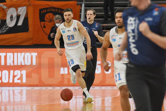Michal Michalak (Syntainics MBC 23) GER, Ratiopharm Ulm vs. Syntainics MBC Basketball , Maenner ,esaycredit, Basketball Bundesliga , 21.Spieltag , 27.02.2021 Foto:Eibner Tobias Baur GER, Ratiopharm Ulm vs. Syntainics MBC Basketball Bundesliga , 21.Ligaspieltag , Saion 2020 2021, 27.02.2021 Neu-Ulm Copyright: xBaur xEibner-Pressefotox EP_Toba