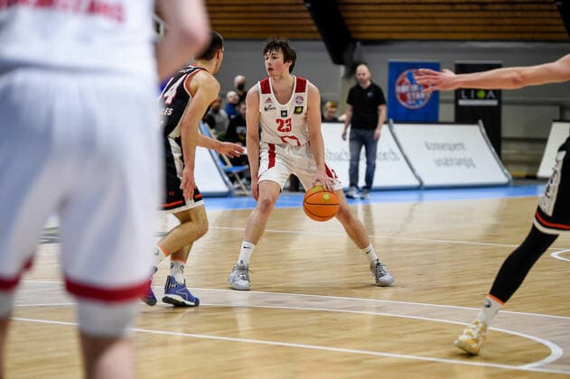 Barmer 2. Basketball Bundesliga ProB, Rheinstars Koeln vs. Itzehoe Eagles, 27.02.2021 Johann Bruno Albrecht (RheinStars Koeln 23), Barmer 2. Basketball Bundesliga ProB, Rheinstars Koeln vs. Itzehoe Eagles am 27.02.2021 in der Basketball Campus Koeln in Koeln (Nordrhein-Westfalen) Copyright: xBEAUTIFULxSPORTS Mueller-Laschetx