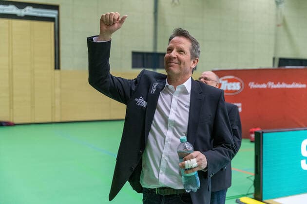 Frank Menz (Science City Jena, Head Coach)¨¨¨Tigers Tübingen vs. Science City Jena, 2. Basketball, Bundesliga, Pro A, Barmer 2 Basketball, Spieltag 13, Spielzeit 2020 2021, 27.02.2021, ¨¨ Tigers Tübingen - Science City Jena, Basketball, 2. Bundesliga, Barmer 2 Basketball, Spieltag 13, Spielzeit 2020 2021, 27.02.2021 Rottenburg am Neckar Copyright: xDennisxDuddek xEibnerxPressefotox EP_DDU