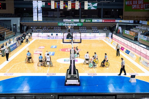 RBBL; RSV Lahn-Dill - Baskets 96 Rahden, 27.02.21 RSV Lahn-Dill, Baskets Rahden Rittal Arena, Wetzlar, 27.02.21 Copyright: xBEAUTIFULxSPORTS Roeczeyx