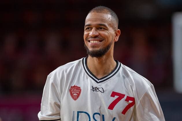 Alex King 77 (s.Oliver Wuerzburg), FC Bayern Basketball vs. s.Oliver Wuerzburg, BBL, 28.02.2021 Muenchen Bayern Deutschland
