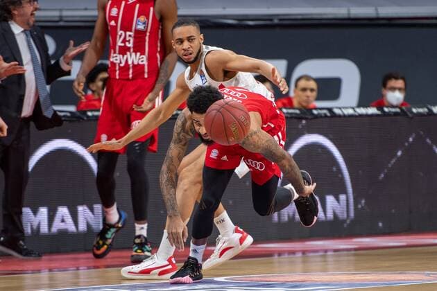 D. Seeley 4 (FC Bayern), FC Bayern Basketball vs. s.Oliver Wuerzburg, BBL, 28.02.2021 Muenchen Bayern Deutschland