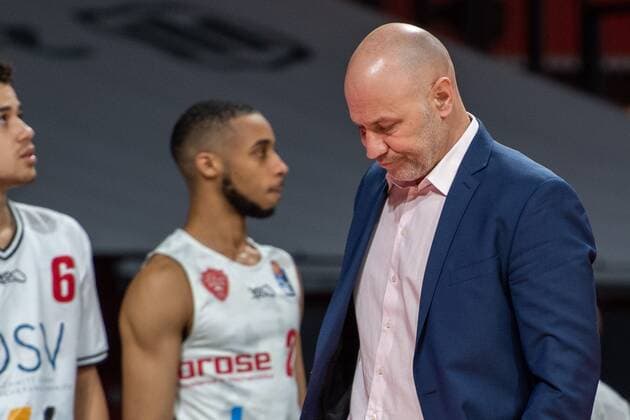 Headcoach Denis Wucherer (s.Oliver Wuerzburg), FC Bayern Basketball vs. s.Oliver Wuerzburg, BBL, 28.02.2021 Muenchen Bayern Deutschland