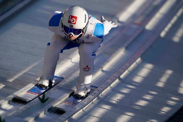 28.02.2021 OBERSTDORF MISTRZOSTWA SWIATA W NARCIARSTWIE KLASYCZNYM, SKOKI NARCIARSKIE, KONKURS DRUZYN MIESZANYCH , HS 106 FIS NORDIC WORLD SKI CHAMPIONSHIPS, Ski jumping, Skispringen, Ski, nordisch HS106, MIXED TEAM COMPETITION n z. HALVOR EGNER GRANERUD FOT: TOMASZ MARKOWSKI NEWSPIX --- Newspix.pl  20210228TOM72