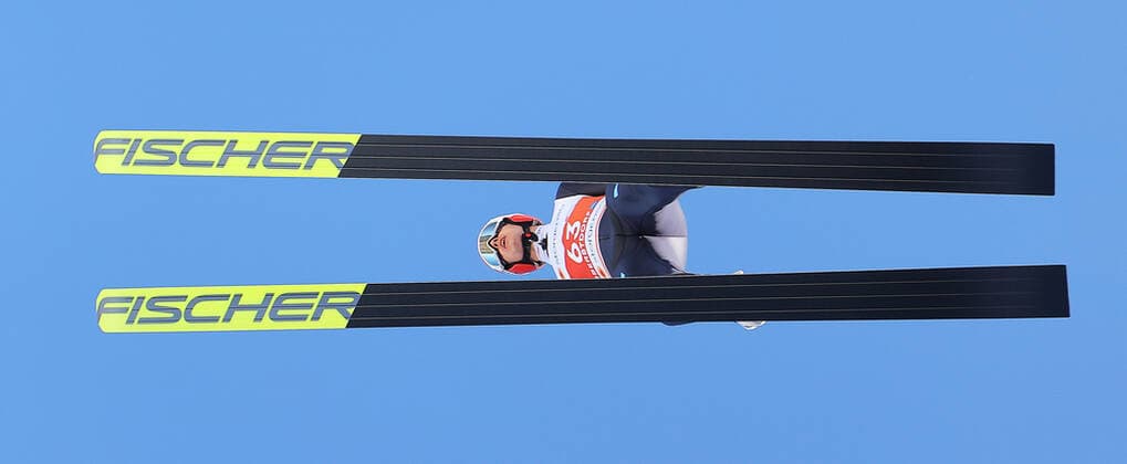 NORDIC SKIING - FIS Nordic World Ski Championships Oberstdorf 2021 OBERSTDORF,GERMANY,02.MAR.21 - NORDIC SKIING,NORDIC COMBINED Ski jumping, Skispringen, Ski, nordisch - FIS Nordic World Ski Championships, large hill, training, men. Image shows Eric Frenzel (GER). GEPAxpictures xThomasxBachun