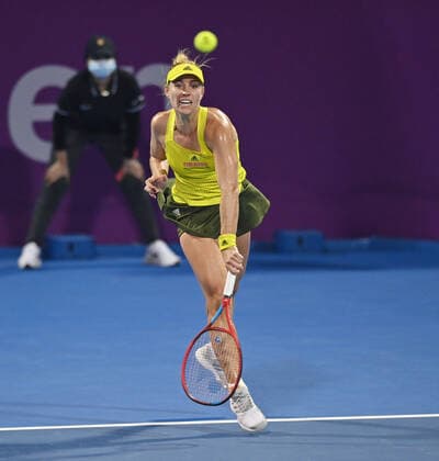 Tennis, WTA-Turnier in Doha Qatar Total Open 2021 Angelique Kerber , Germany