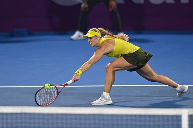 Tennis, WTA-Turnier in Doha Qatar Total Open 2021 Angelique Kerber , Germany