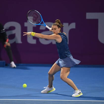 Tennis, WTA-Turnier in Doha Qatar Total Open 2021 Maria Sakkari , Greece