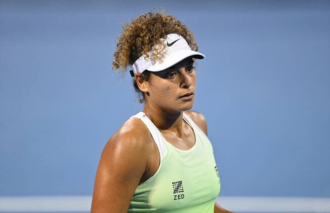 Tennis, WTA-Turnier in Doha Qatar Total Open 2021 Mayar Sherif , EGY