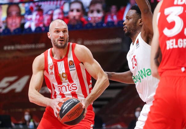 Marko Simonovic, Turkish Airlines EuroLeague Regular Season, 2 March, 02.03.2021 Crvena Zvezda mts Belgrade vs FC Bayern Munich , Basketball, Turkish Airlines EuroLeague Regular Season, 2 March, 02.03.2021 Beograd Copyright: xEIBNER NikolaxKrsticx EP_EER