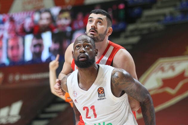 James Gist, Agodic-Kuridza, Marko Turkish Airlines EuroLeague Regular Season, 2 March, 02.03.2021 Crvena Zvezda mts Belgrade vs FC Bayern Munich , Basketball, Turkish Airlines EuroLeague Regular Season, 2 March, 02.03.2021 Beograd Copyright: xEIBNER NikolaxKrsticx EP_EER