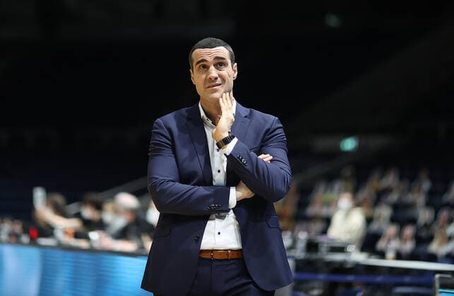 Cheftrainer Roel Moors (BG Goettingen)