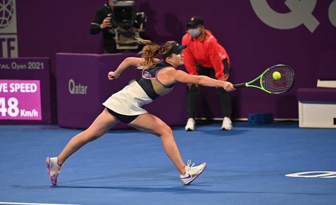 Qatar Total Open 2021 Elina Svitolina , Ukraine