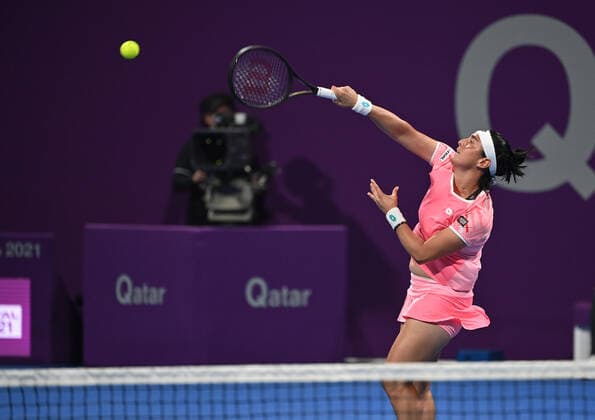 Qatar Total Open 2021 Ons Jabeur , Tunisia