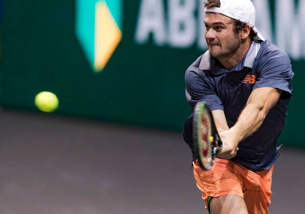 Rotterdam, The Netherlands, 4 march 2021, ABNAMRO World Tennis Tournament, Ahoy, Second round match: Second round match: Tommy Paul (USA). Photo:  Copyright: xHenkxKosterx