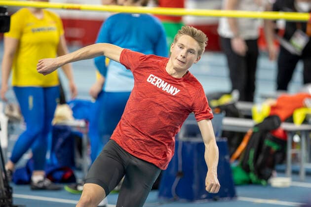 European Athletics Indoor Championships 2021, Torun Jonas Wagner (GER Dresdner SC 1898) - European Athletics Indoor Championships 2021 am 04.03.21 in der Arena Torun in Torun, Polen. Copyright: xBEAUTIFULxSPORTS AxelxKohringx