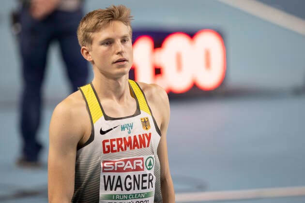 European Athletics Indoor Championships 2021, Torun Jonas Wagner (GER Dresdner SC 1898) - European Athletics Indoor Championships 2021 am 04.03.21 in der Arena Torun in Torun, Polen. Copyright: xBEAUTIFULxSPORTS AxelxKohringx