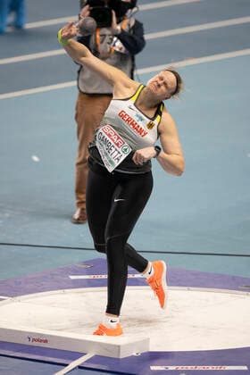 European Athletics Indoor Championships 2021, Torun Sara Gambetta (GER SV Halle) - European Athletics Indoor Championships 2021 am 04.03.21 in der Arena Torun in Torun, Polen. Copyright: xBEAUTIFULxSPORTS AxelxKohringx