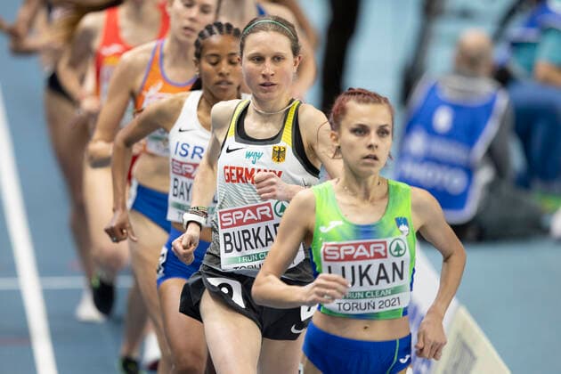 European Athletics Indoor Championships 2021, Torun Elena Burkard (GER LG farbtex Nordschwarzwald) - European Athletics Indoor Championships 2021 am 04.03.21 in der Arena Torun in Torun, Polen. Copyright: xBEAUTIFULxSPORTS AxelxKohringx