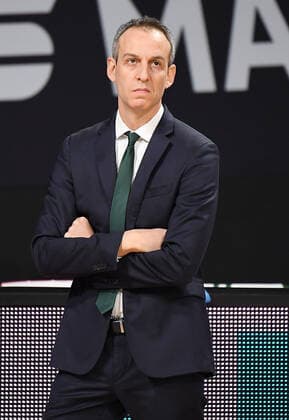 04.03.2021, xemx, Basketball BBL Bundesliga, FC Bayern Muenchen Basketball - Panathinaikos Athen emspor, v.l. Cheftrainer Oded Kattash (Panathinaikos Athen) Muenchen