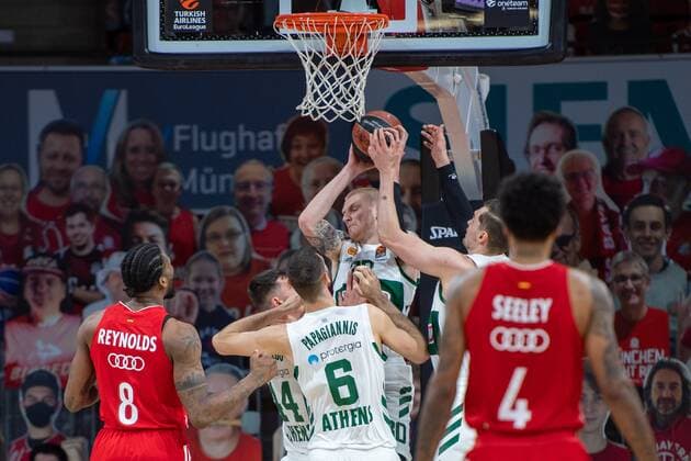 Aaron White 30 (Panathinaikos Athen), FC Bayern Basketball vs. Panathinaikos Athen, EuroLeague, 04.03.2021 Muenchen Bayern Deutschland