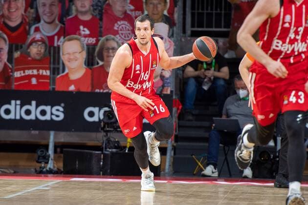 Paul Zipser 16 (FC Bayern), FC Bayern Basketball vs. Panathinaikos Athen, EuroLeague, 04.03.2021 Muenchen Bayern Deutschland
