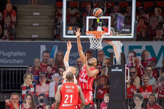 JaJuan Johnson 25 (FC Bayern), FC Bayern Basketball vs. Panathinaikos Athen, EuroLeague, 04.03.2021 Muenchen Bayern Deutschland