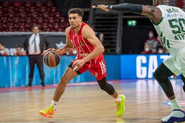 Wade Baldwin 2 (FC Bayern), FC Bayern Basketball vs. Panathinaikos Athen, EuroLeague, 04.03.2021 Muenchen Bayern Deutschland