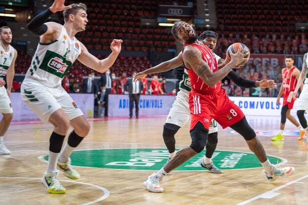 Jalen Reynolds 8 (FC Bayern), FC Bayern Basketball vs. Panathinaikos Athen, EuroLeague, 04.03.2021 Muenchen Bayern Deutschland
