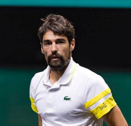 Rotterdam, The Netherlands, 5 march 2021, ABNAMRO World Tennis Tournament, Ahoy, Quarter final: Jeremy Chardy (FRA). Photo: .tennisimages.com henkkoster  Copyright: xHenkxKosterx